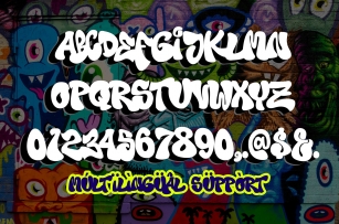 Wild Hustle Graffiti Font Download