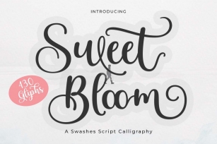 Sweet bloom Font Download