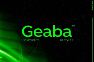 Geaba Font Download