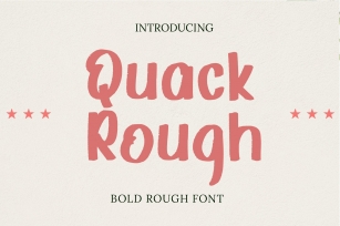 Quack Rough Font Download