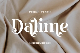 Dalime Serif Font Font Download