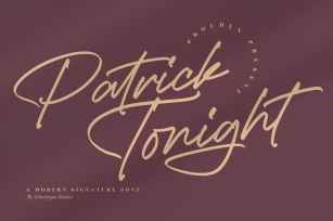 Patrick Tonight Font Download
