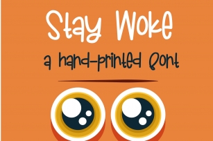 PN Stay Woke Font Download