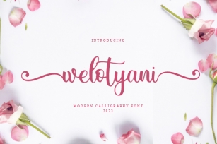 Welotyani Font Download