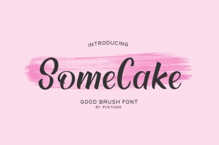 Some Cake Font Download