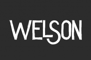 Welson Font Download
