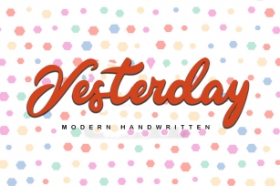 Yesterday Font Download
