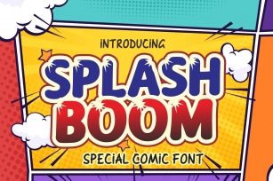 Splash Boom Font Download