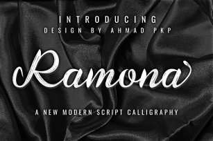 Ramona Script Calligraphy Font Download