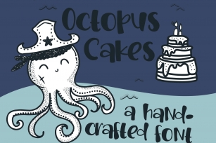 PN Octopus Cakes Font Download