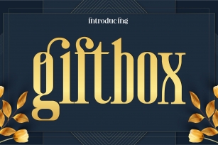 Giftbox Font Download