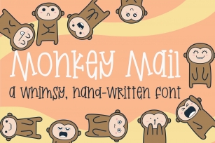 PN Monkey Mail Font Download