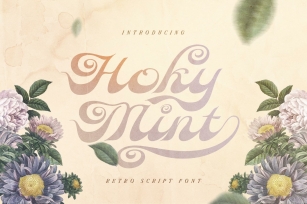 Hoky Mint Typeface Font Download