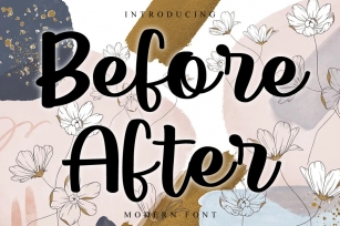 Before After Font Download