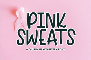 PINK SWEATS Font Download