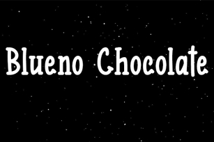 Blueno Chocolate Font Download