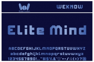 Elite Mind Font Download