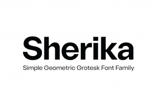 Sherika Family Font Download