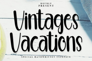 Vintages Vacations Font Download