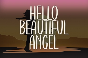 Hello Beautiful Angel Font Download