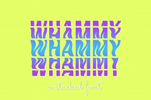 Whammy Font Download