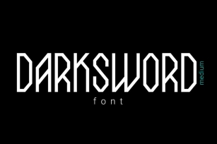 DarkSword Medium Font Font Download