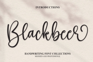 Blackbeer Font Download