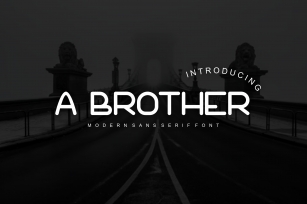 A Brother Font Download