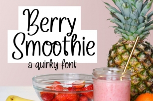 Berry Smoothie Font Download