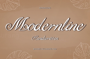 Modernline Handdwritten Font Download
