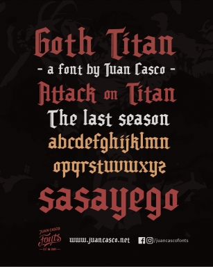 Goth Tita Font Download