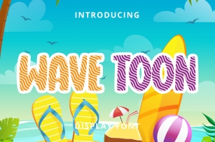 Wave Toon Font Download