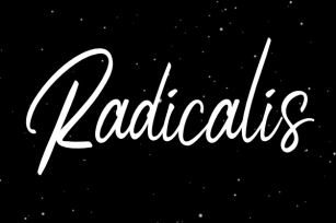 Radicalis Font Download