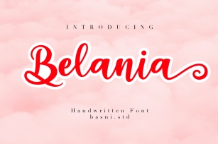 Belania Font Download