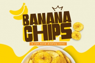 Banana Chips Font Download