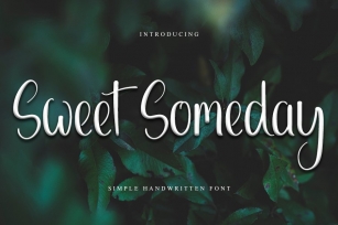 Sweet Someday Font Download