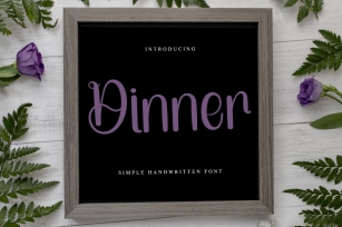 Dinner Font Download