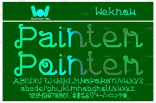 Painter Pointer font Font Download