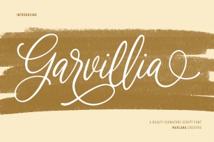 Garvillia Beauty Script Font Download
