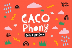 Cacophony - Fun Typeface Font Download