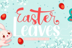 Easter Leaves Font Download