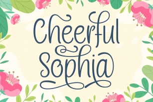 Cheerful Sophia Font Download
