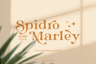 Spidro Marley typeface Font Download