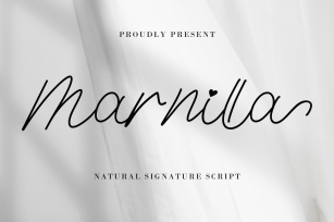 Marnilla Signature Font Download