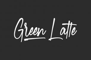 Green Latte Font Download