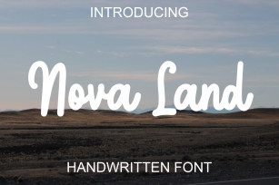 Nova Land Font Download
