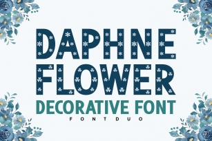 Daphne Flower Font Download