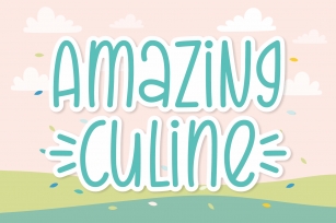 Amazing Culine Font Download