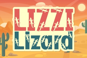 Lizzi Lizard Font Download