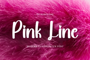 Pink Line Font Download